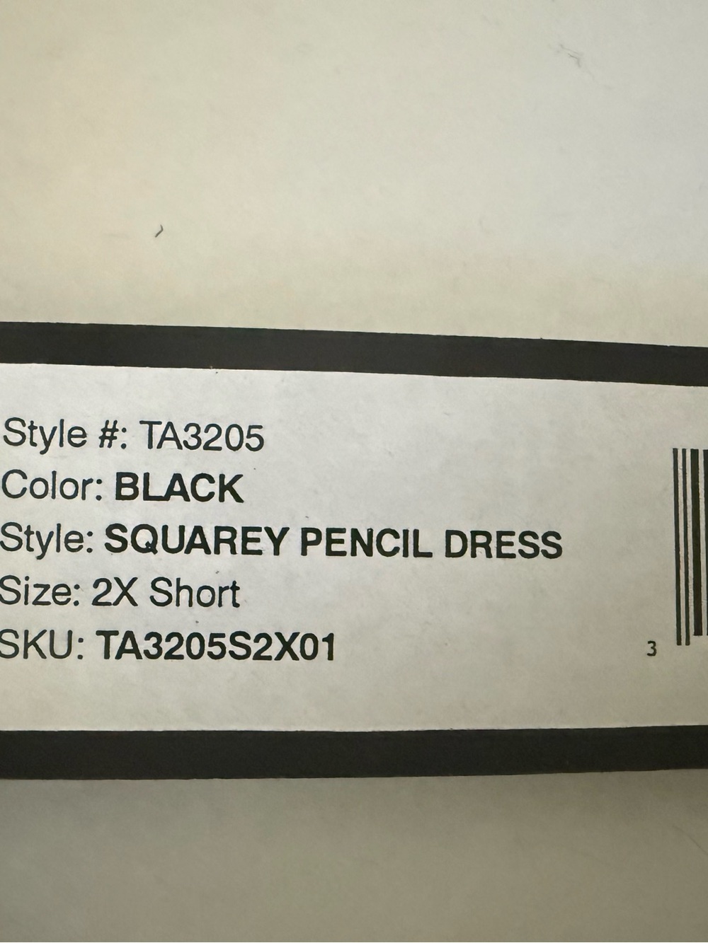 Ta3 Squarley Pencil Dress. Black. Multiple Sizes Available - Picture 12 of 13